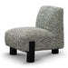 Fabric Lounge Chair - Seaweed Green - image 3