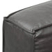 4 Seater Sofa with Cushion and Pillow - Shadow Grey Leather - image 6