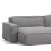Left Chaise Sofa - Graphite Grey - image 3