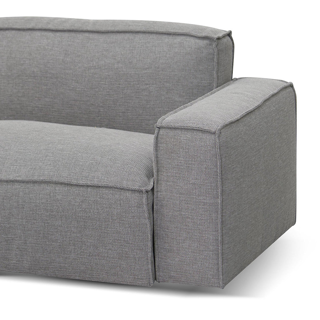 Left Chaise Sofa - Graphite Grey - image 4
