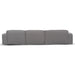 Left Chaise Sofa - Graphite Grey - image 5