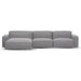 Left Chaise Sofa - Graphite Grey - image 2