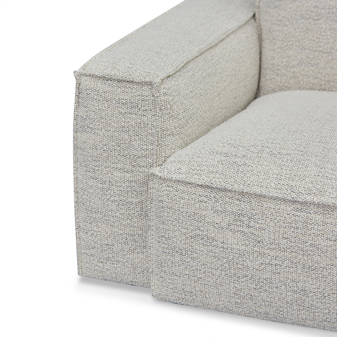 Right Chaise Fabric Sofa - Fog Grey - image 6