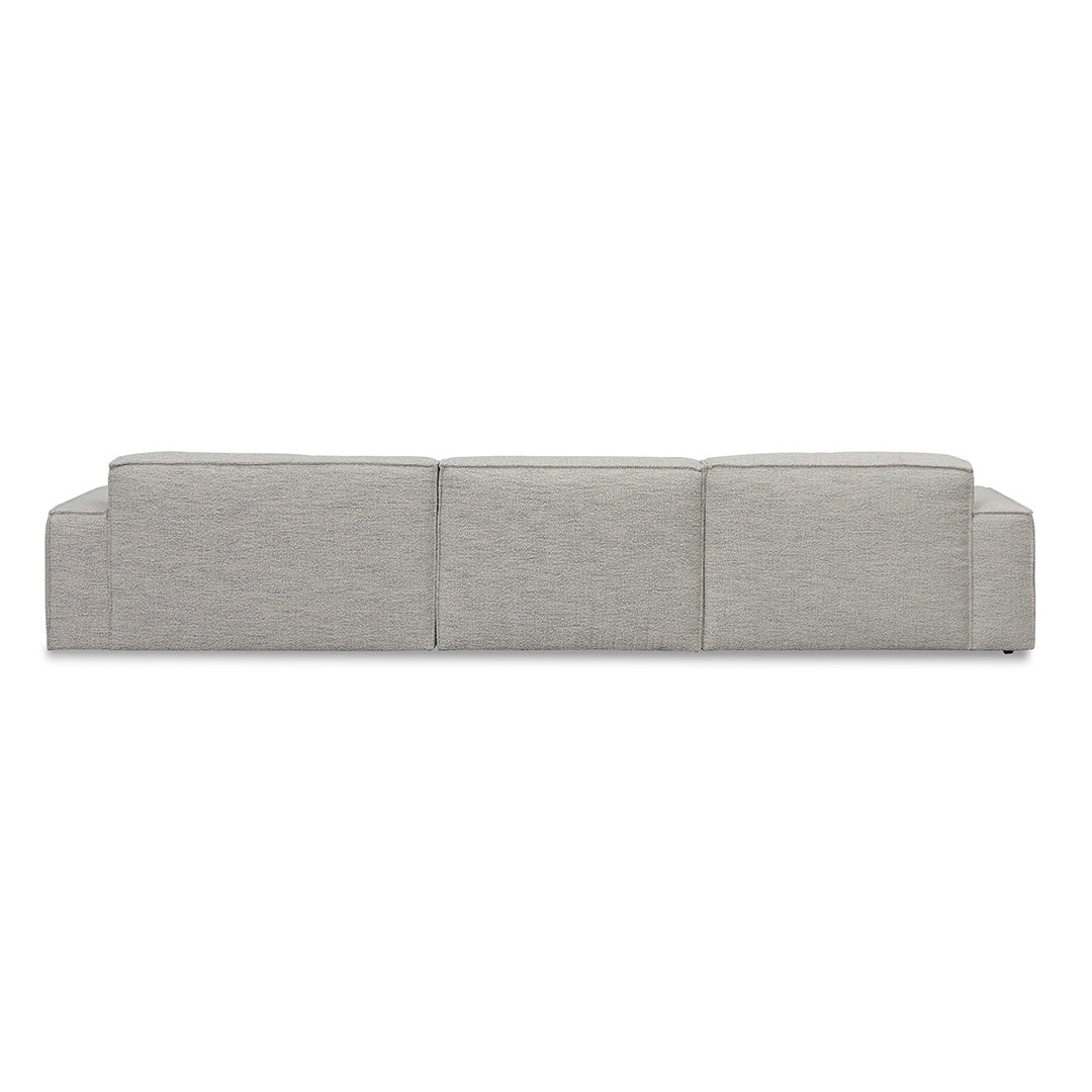 Right Chaise Fabric Sofa - Fog Grey - image 8