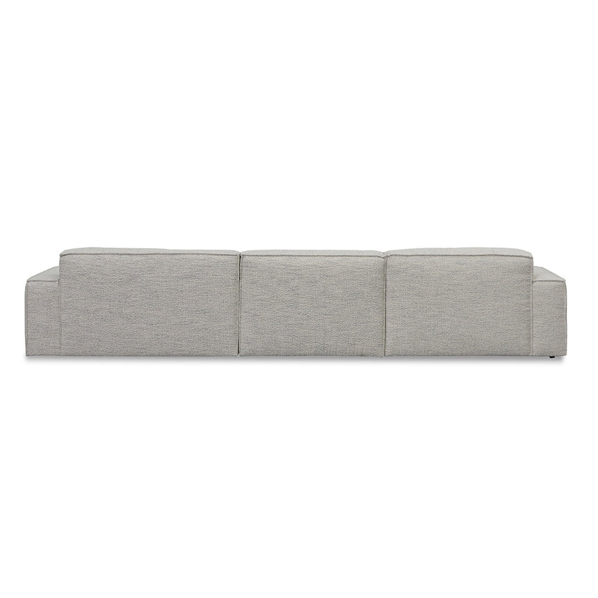 Right Chaise Fabric Sofa - Fog Grey