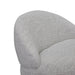 Swivel Fabric Lounge Chair - Fog Grey - image 5