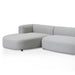 Left Chaise Sofa - Grey - image 5