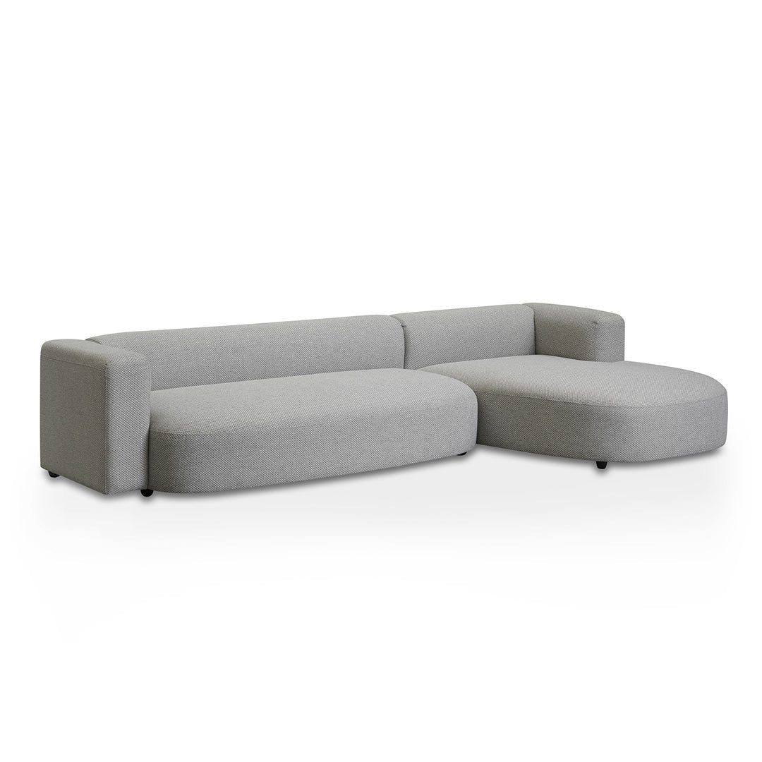 Right Chaise Sofa - Grey - Lavinia