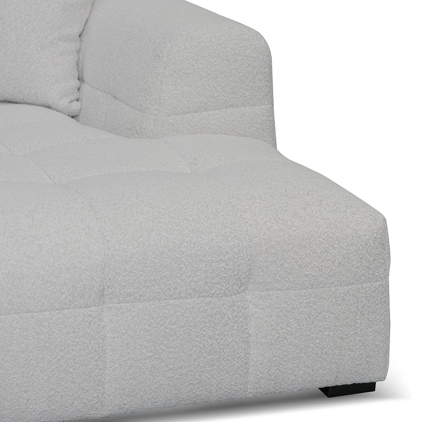 Right Chaise Sofa - Pearl Boucle