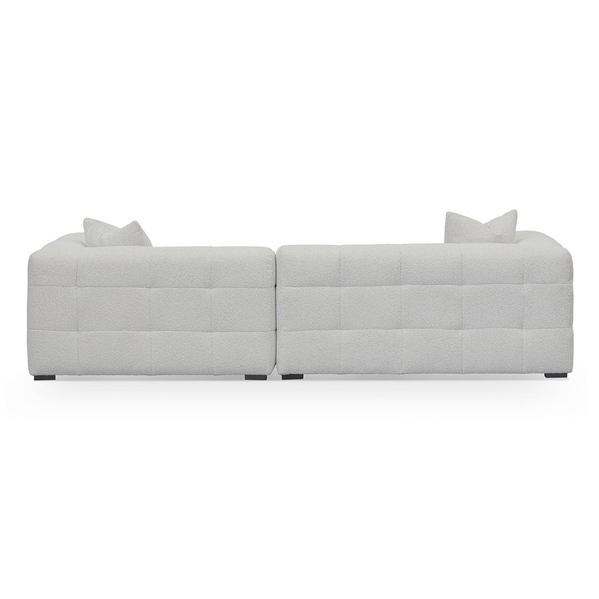 Right Chaise Sofa - Pearl Boucle