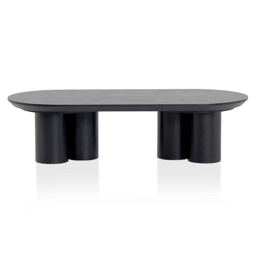 1.3m Coffee Table - Full Black - Holt