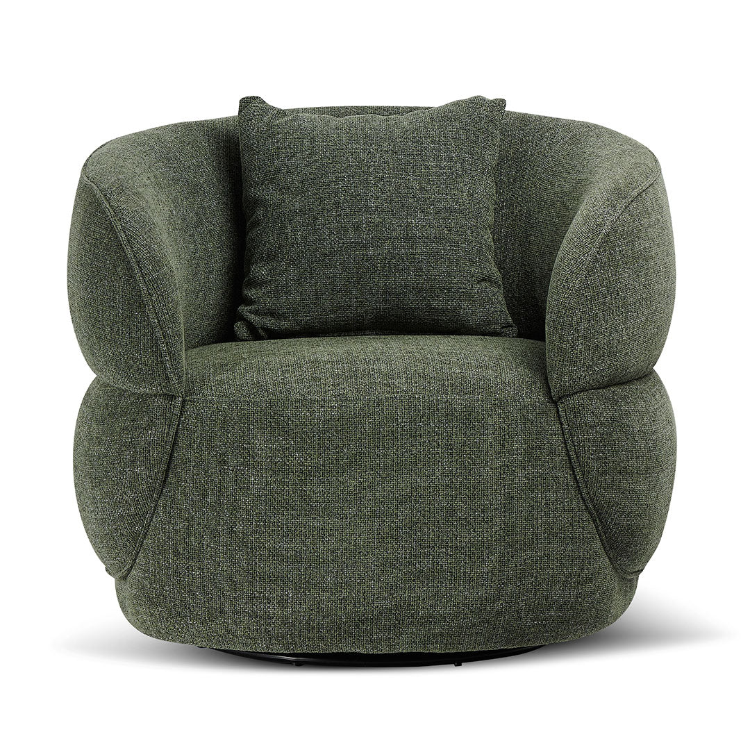 CLC8551-CA Swivel Armchair - Moss Green