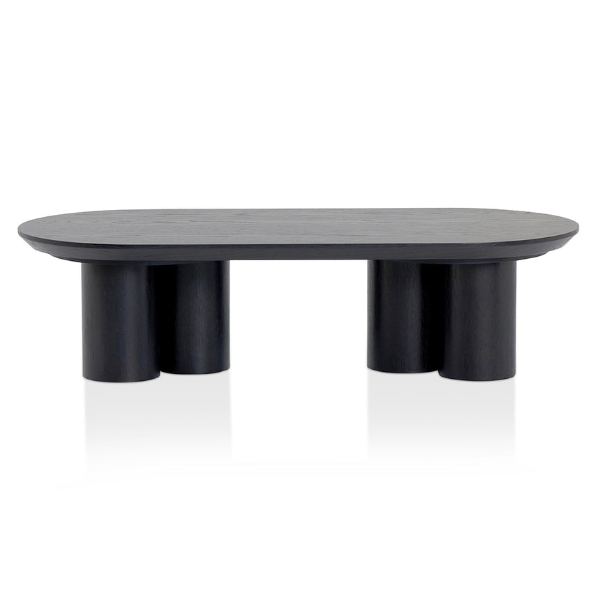 1.3m Coffee Table - Full Black