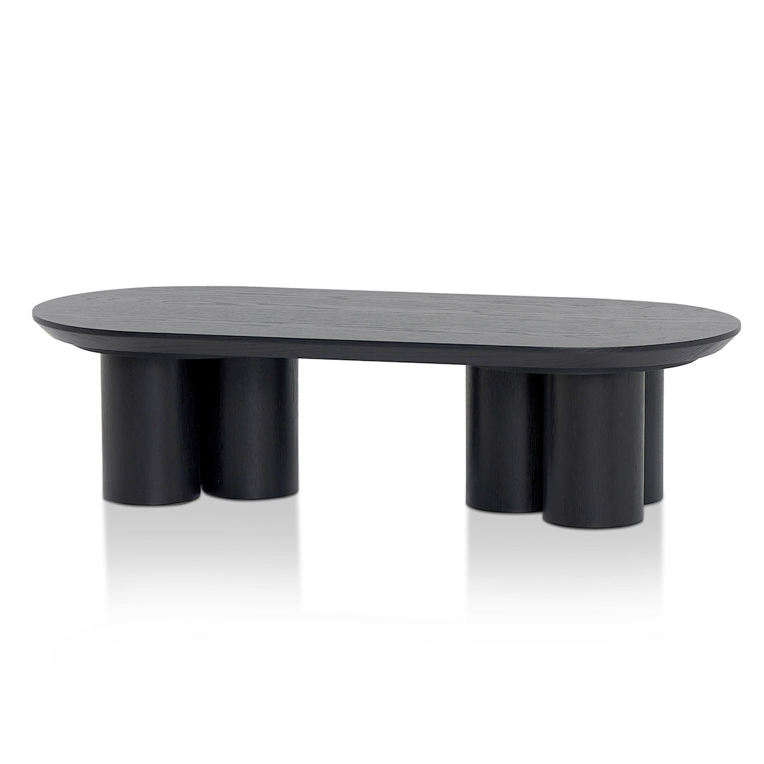 1.3m Coffee Table - Full Black - Holt