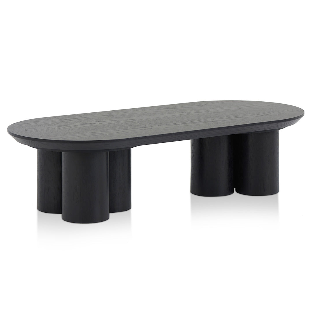 1.3m Coffee Table - Full Black - Holt