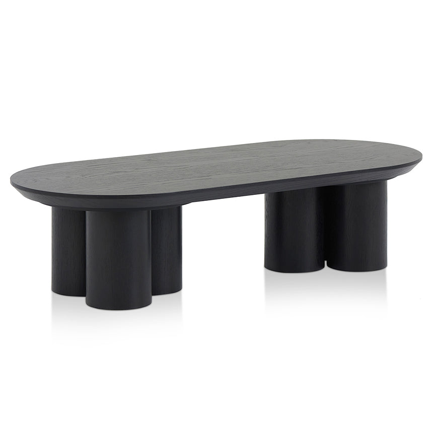 1.3m Coffee Table - Full Black