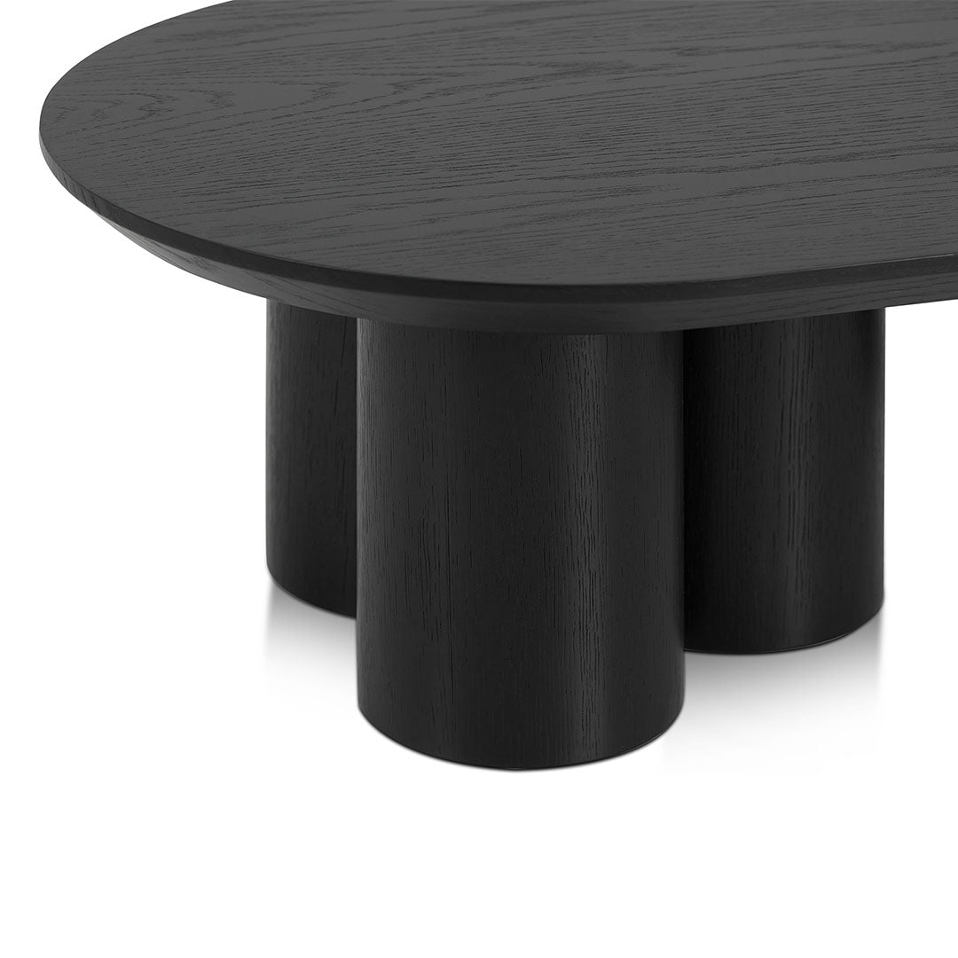 1.3m Coffee Table - Full Black - Holt