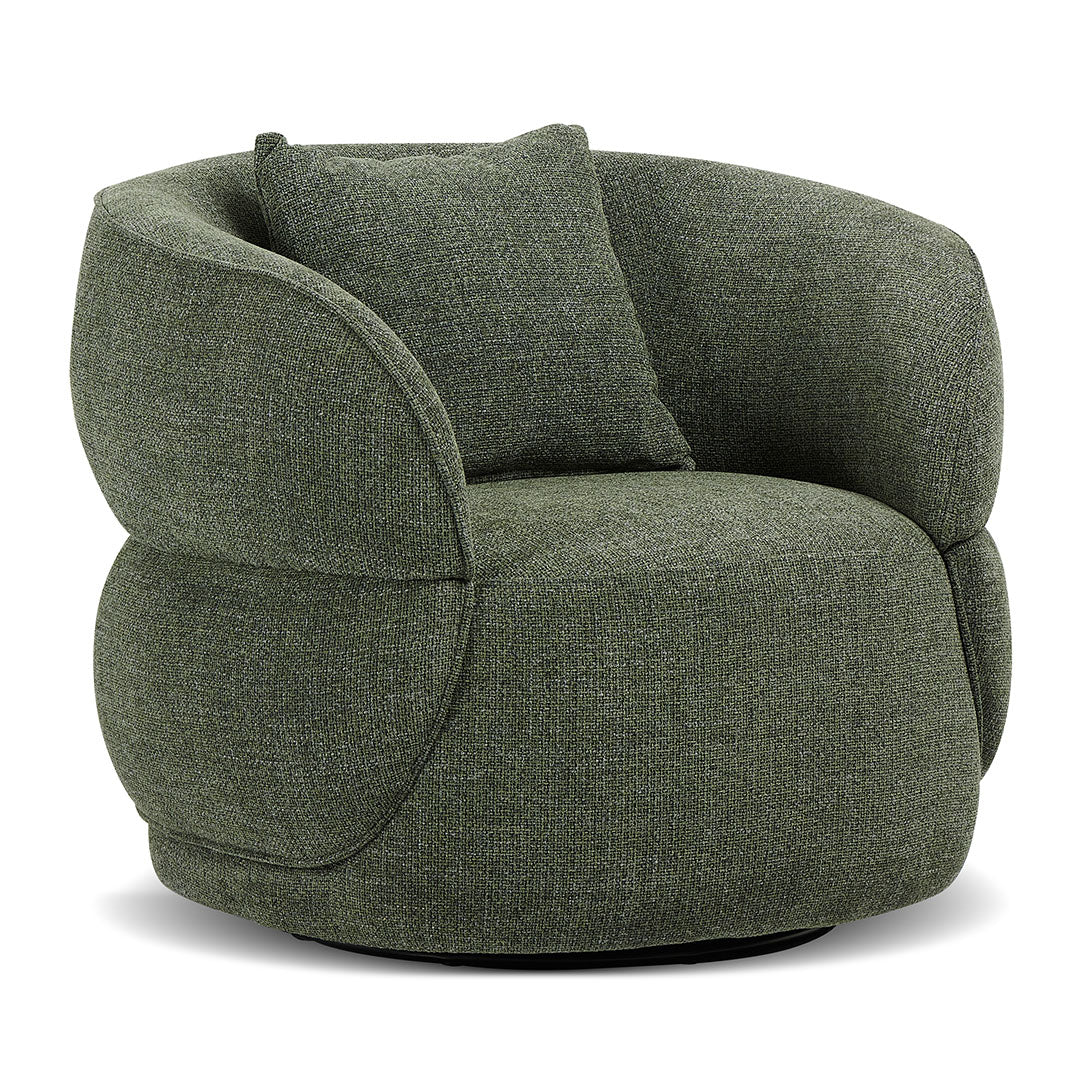 CLC8551-CA Swivel Armchair - Moss Green
