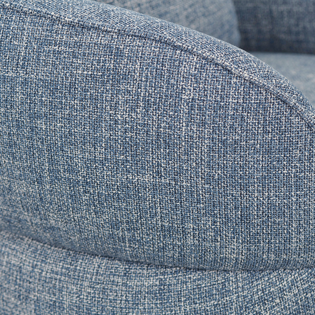 CLC8565-CA Swivel Armchair - Moss Blue