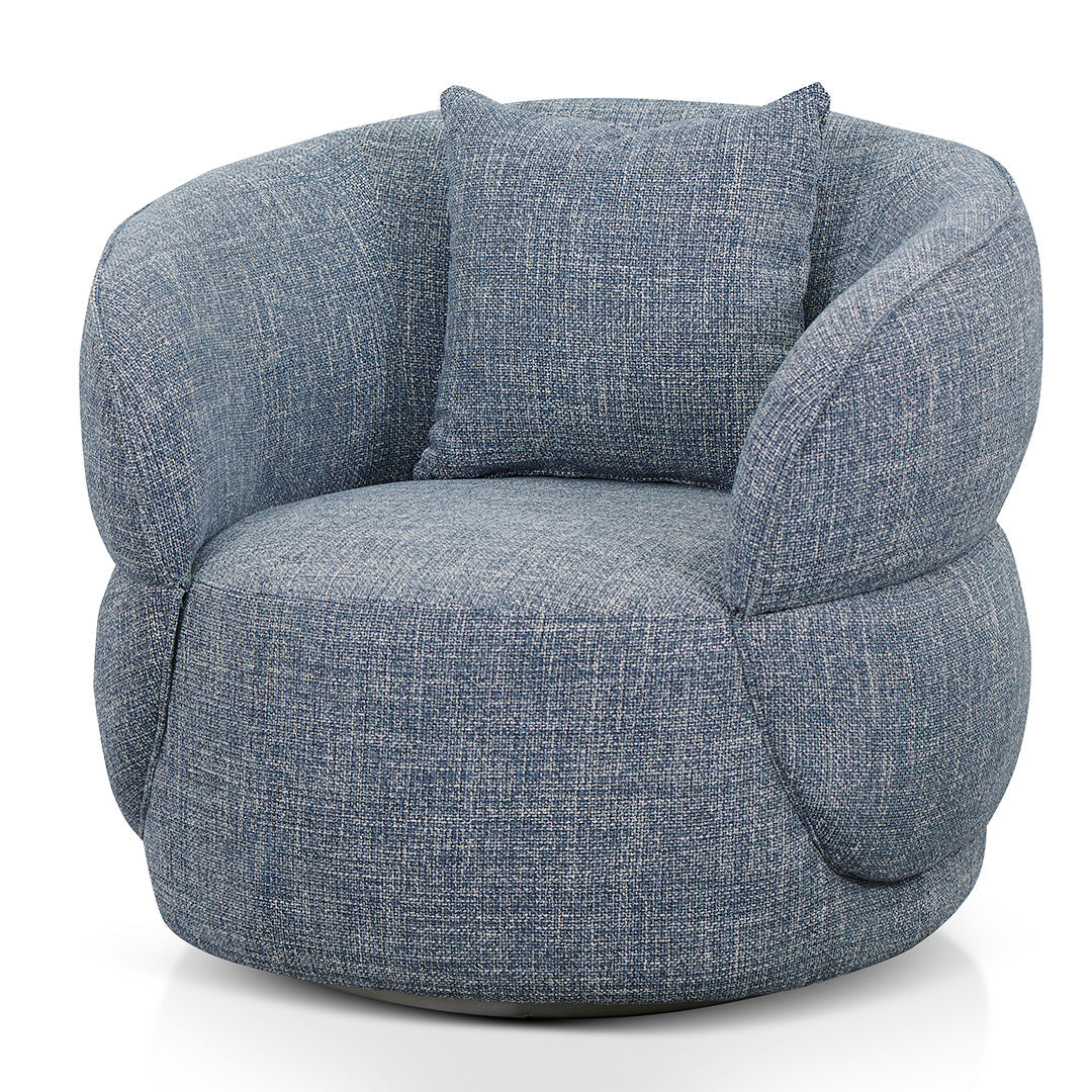 CLC8565-CA Swivel Armchair - Moss Blue
