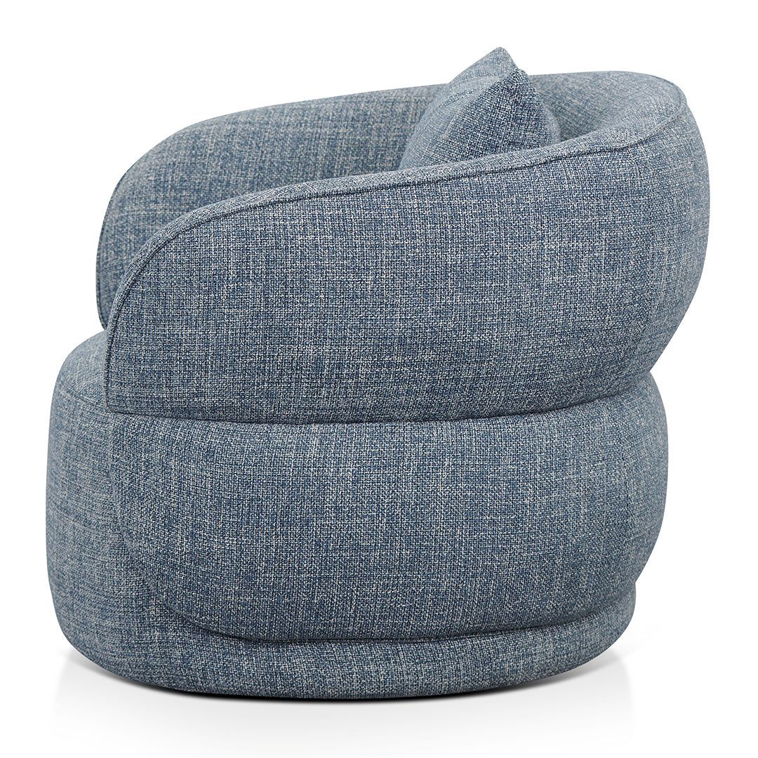 CLC8565-CA Swivel Armchair - Moss Blue