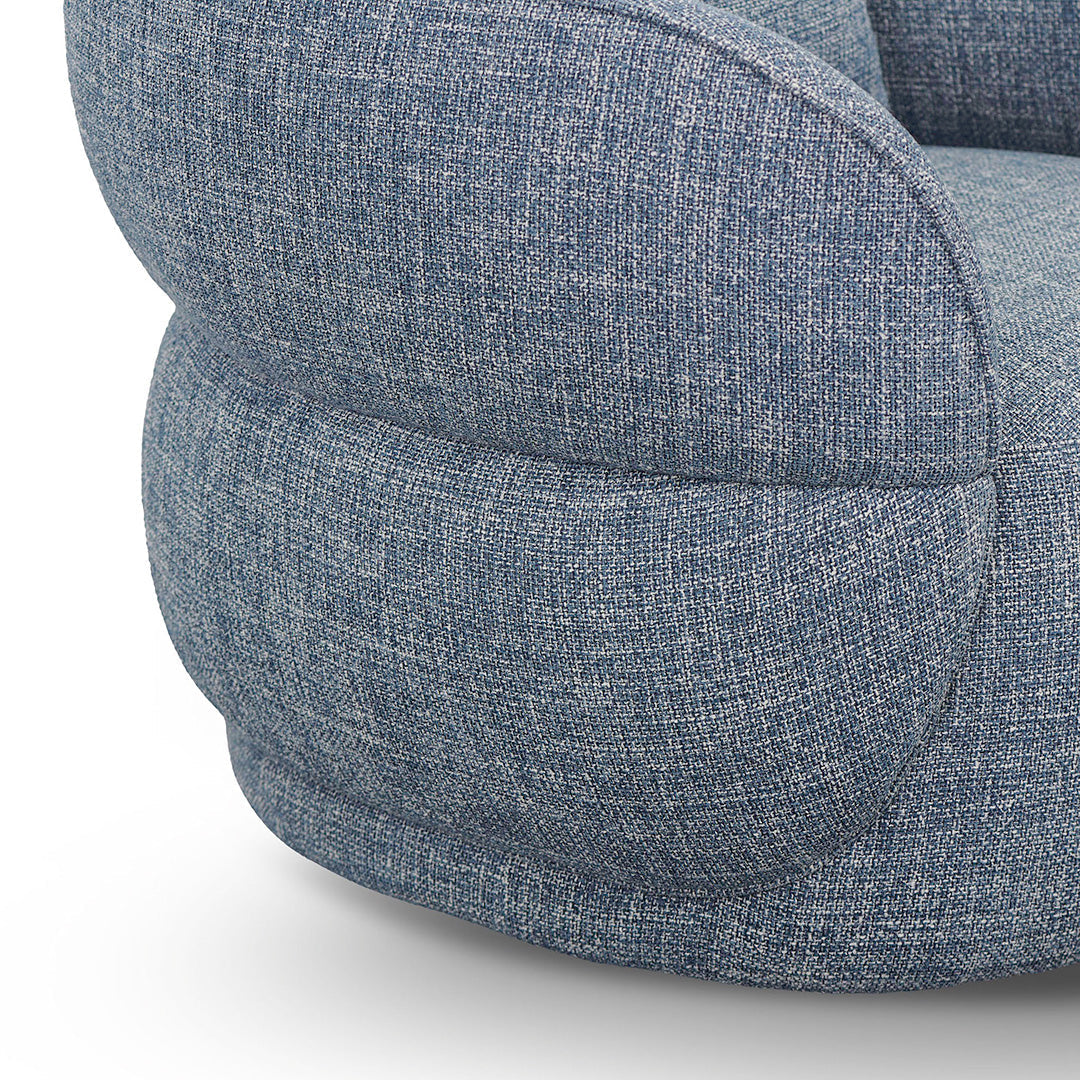 CLC8565-CA Swivel Armchair - Moss Blue