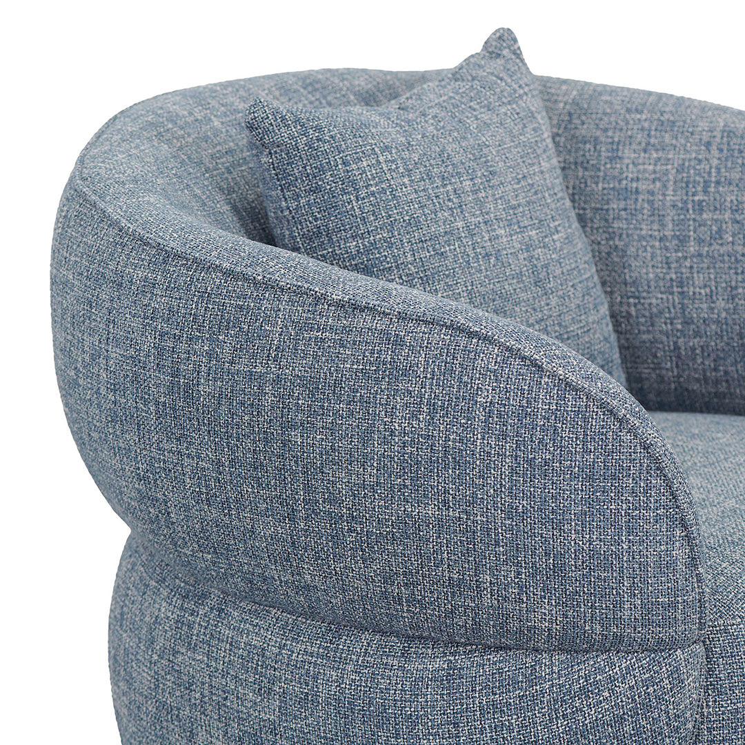 CLC8565-CA Swivel Armchair - Moss Blue