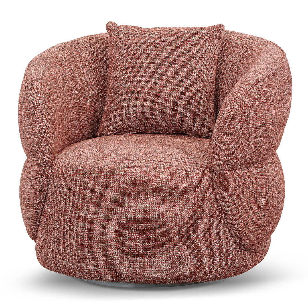 CLC8566-CA Swivel Armchair - Moss Rust Orange