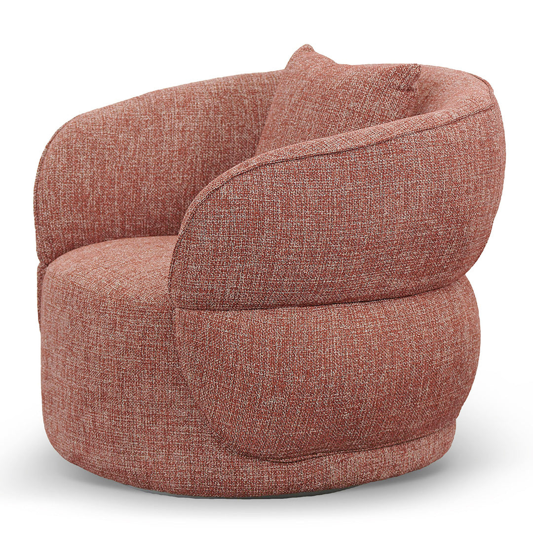 CLC8566-CA Swivel Armchair - Moss Rust Orange