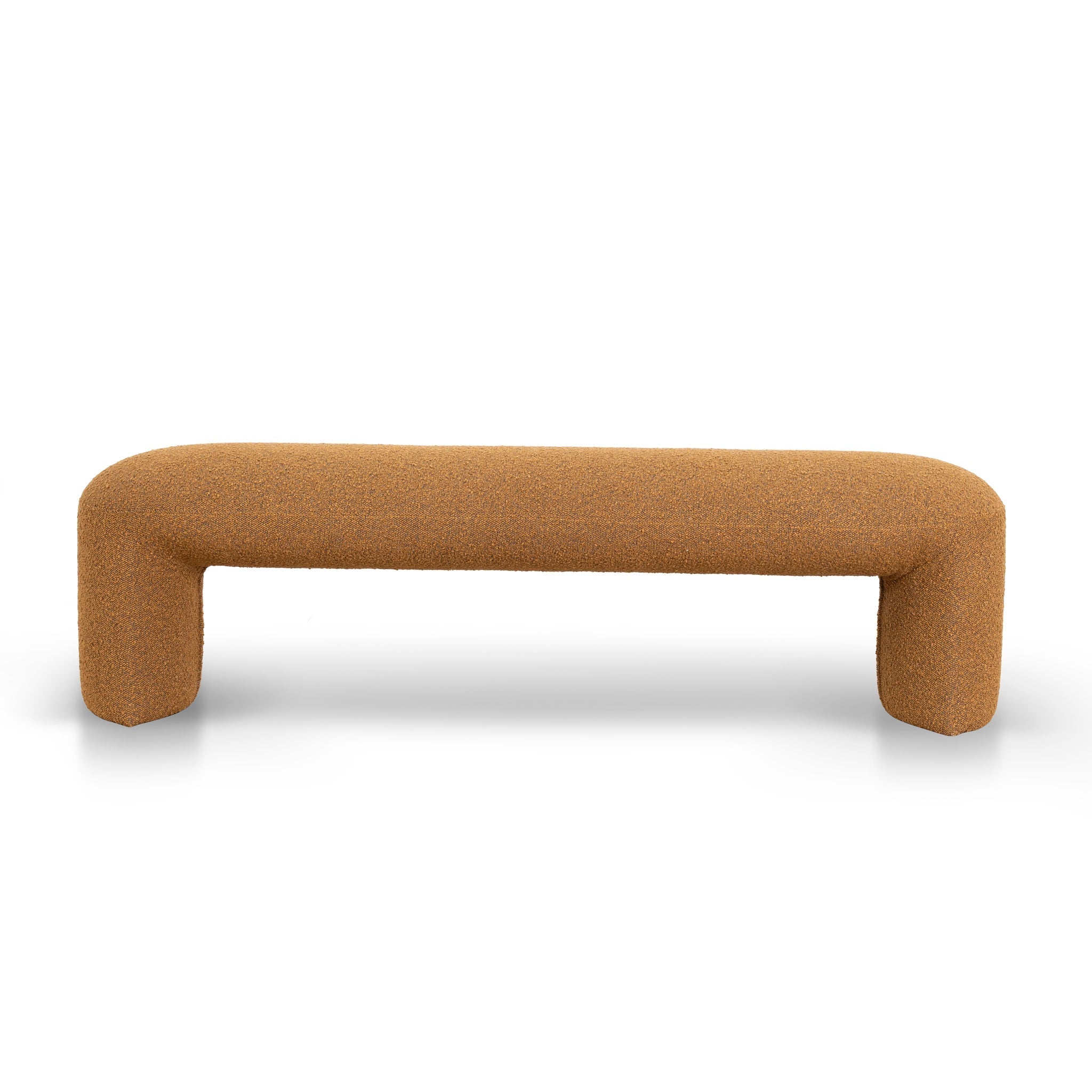CLC8669-YY 1.5m Long Ottoman Bench - Brown Boucle