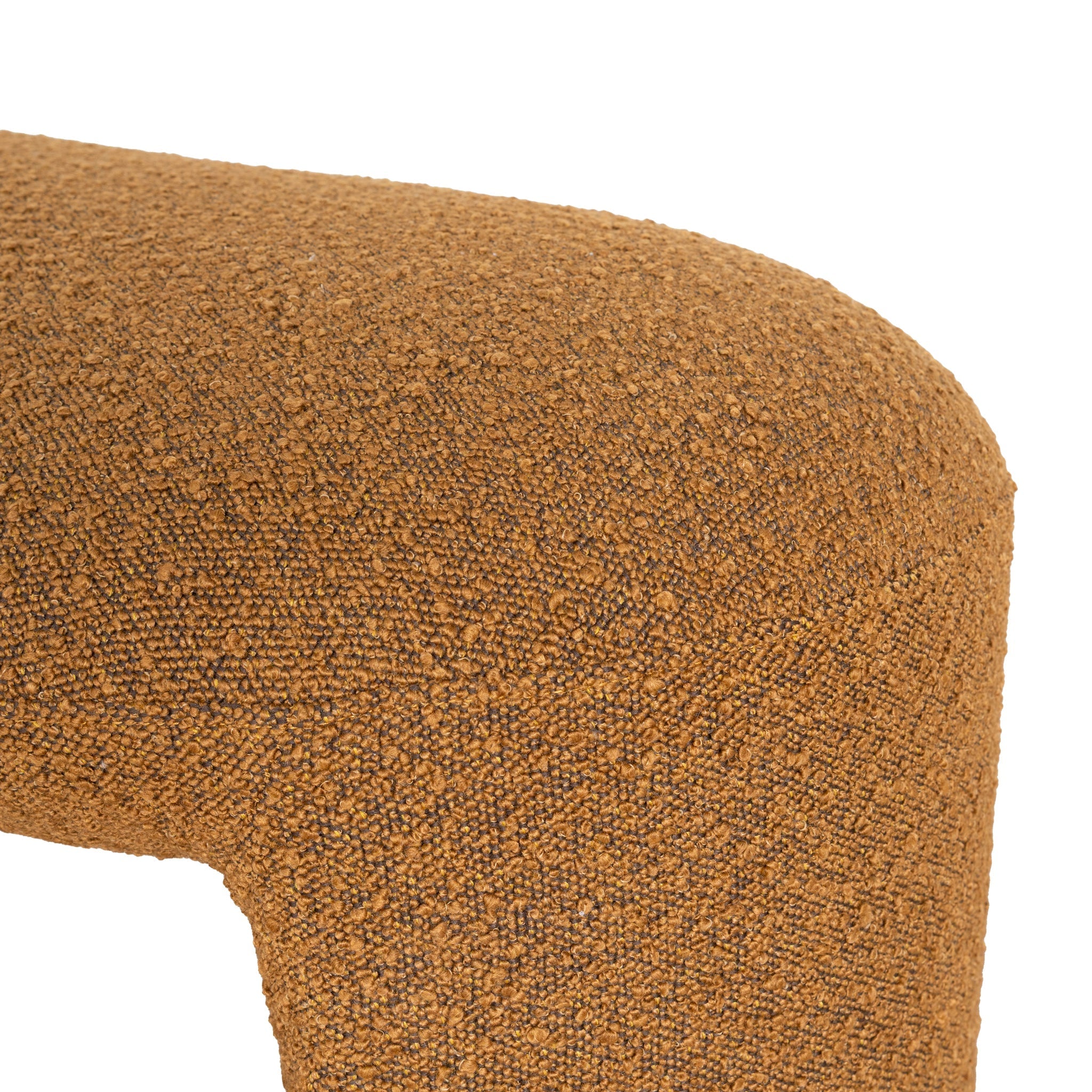 CLC8669-YY 1.5m Long Ottoman Bench - Brown Boucle