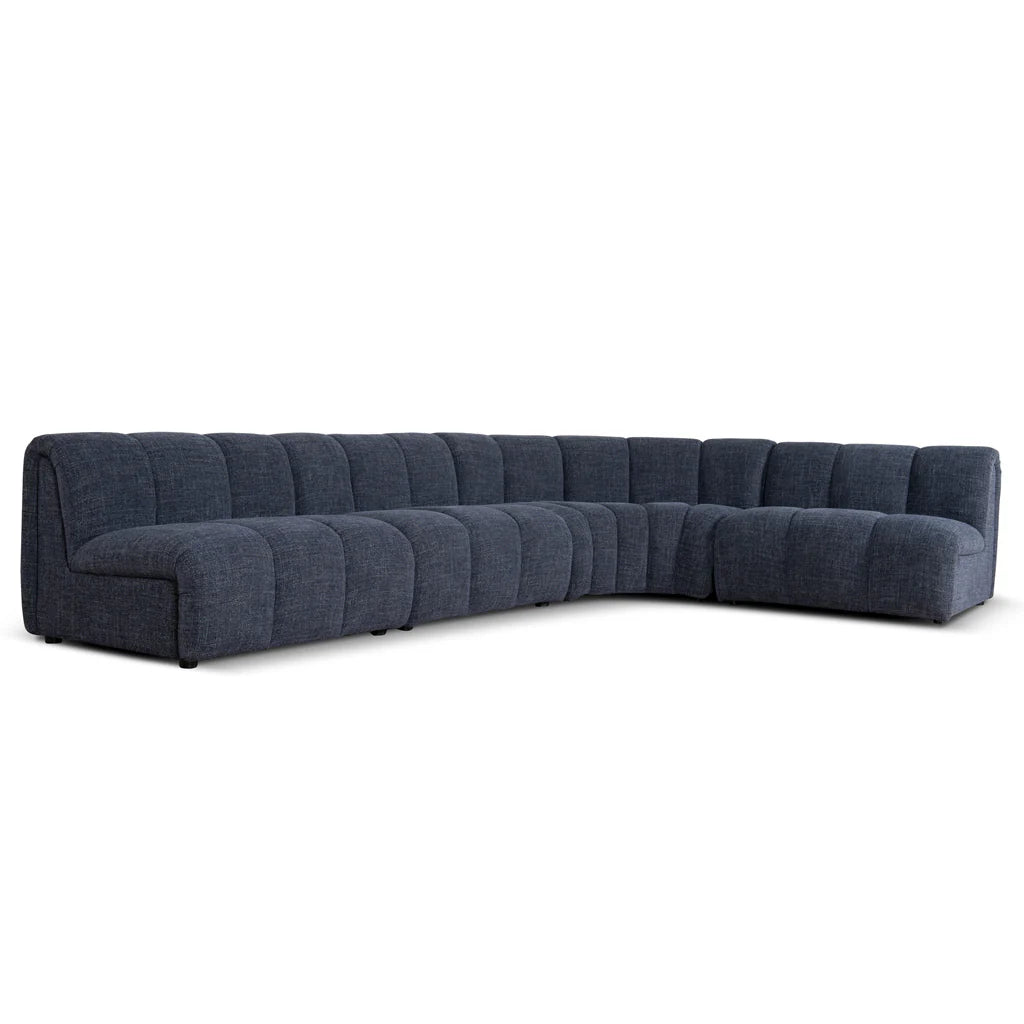 Showcasing Novela Modular Sofa - Moss Navy LC8775-CA Sofas by Calibre Furniturs