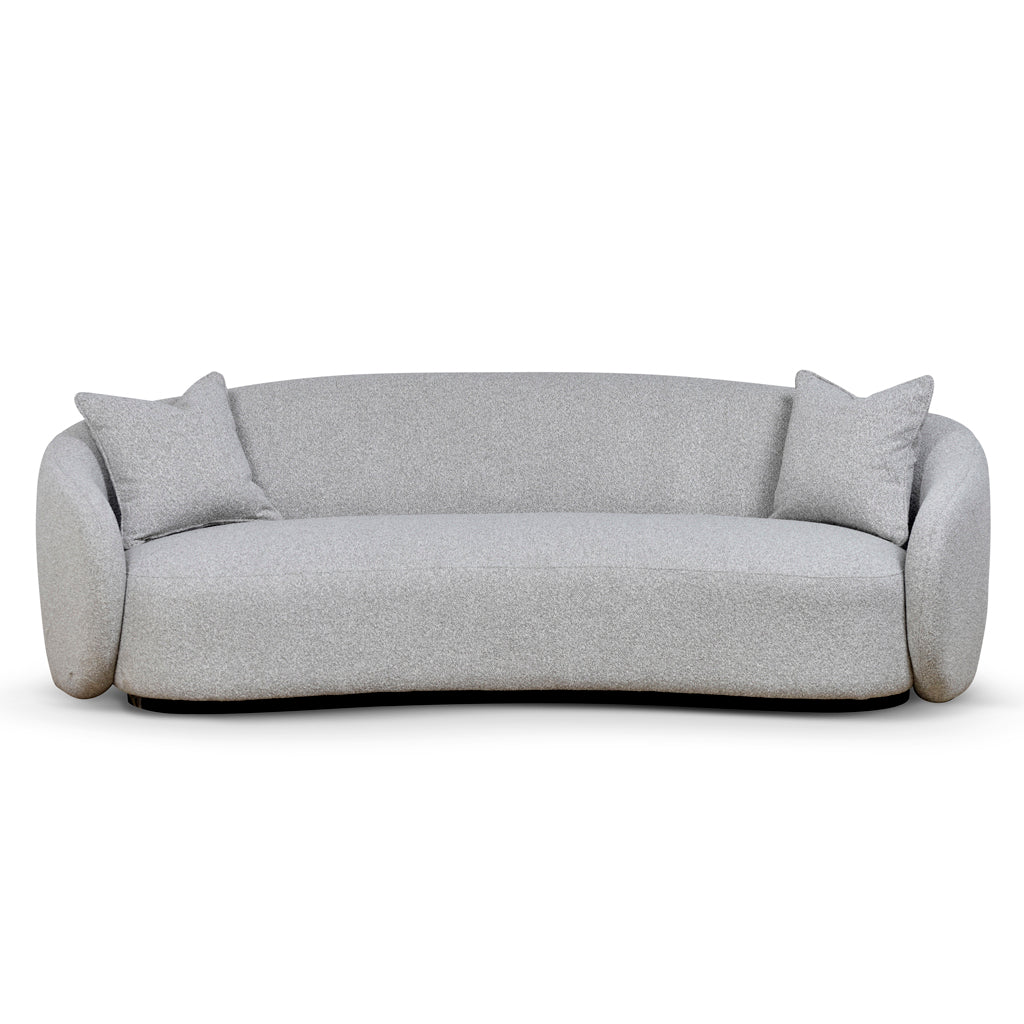 CLC8778-CA 3 Seater Fabric Sofa - Clay Grey