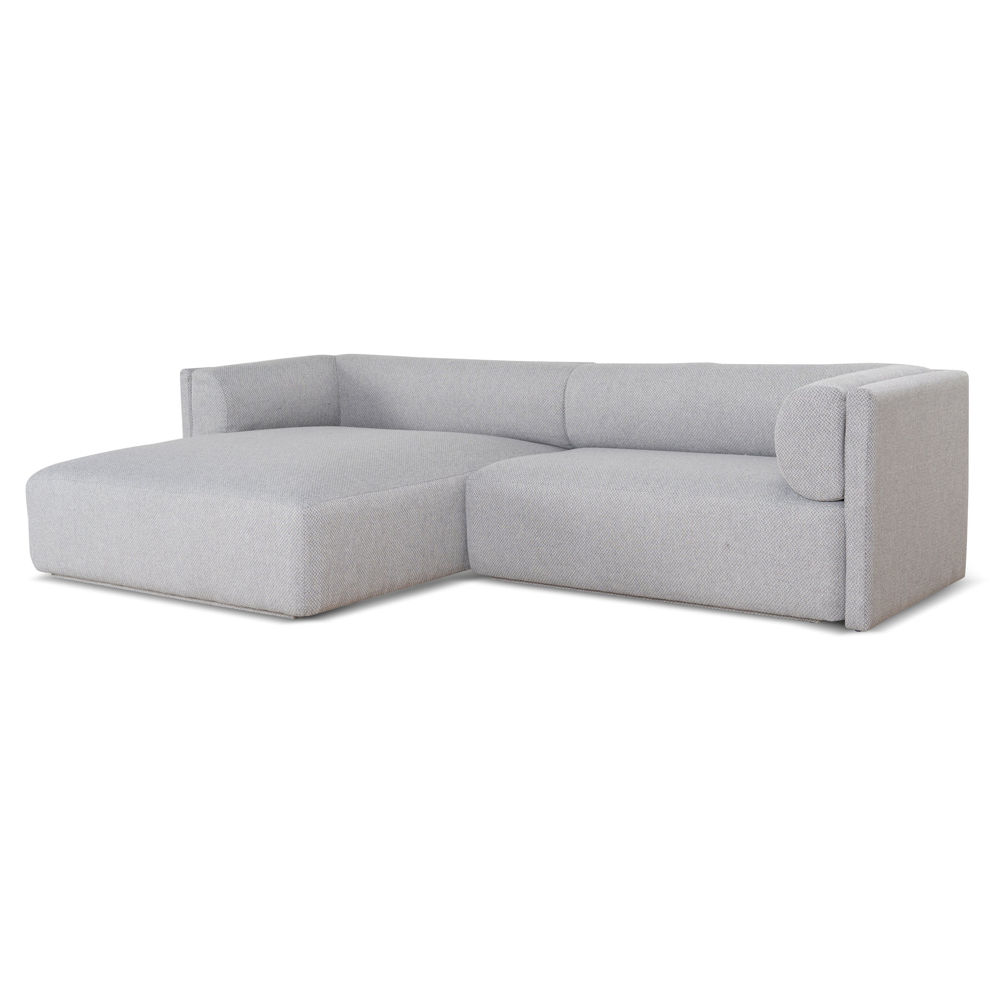 Left Chaise Sofa - Grey - Mullen