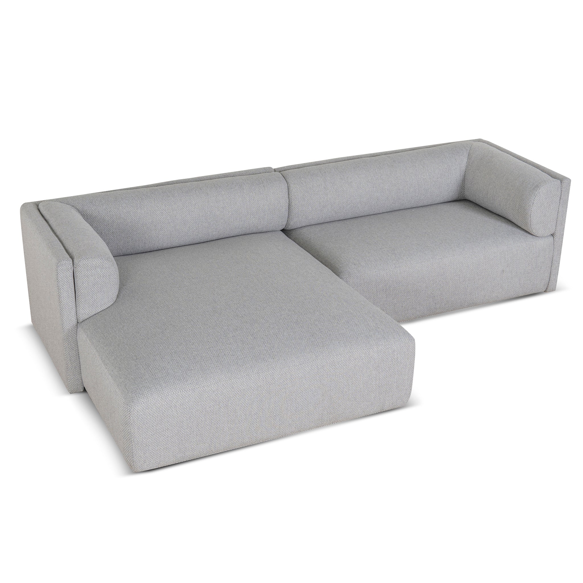 Left Chaise Sofa - Grey - Mullen