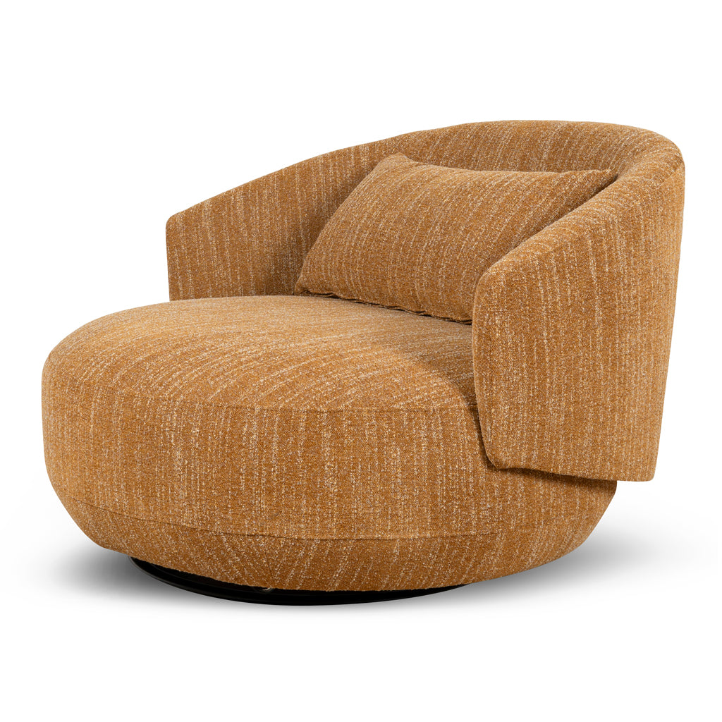 CLC8860-KSO Swivel Armchair - Ginger Brown