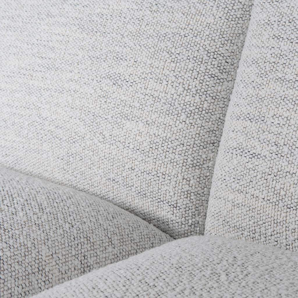 4 Seater Fabric Sofa - Fog Grey - image 3