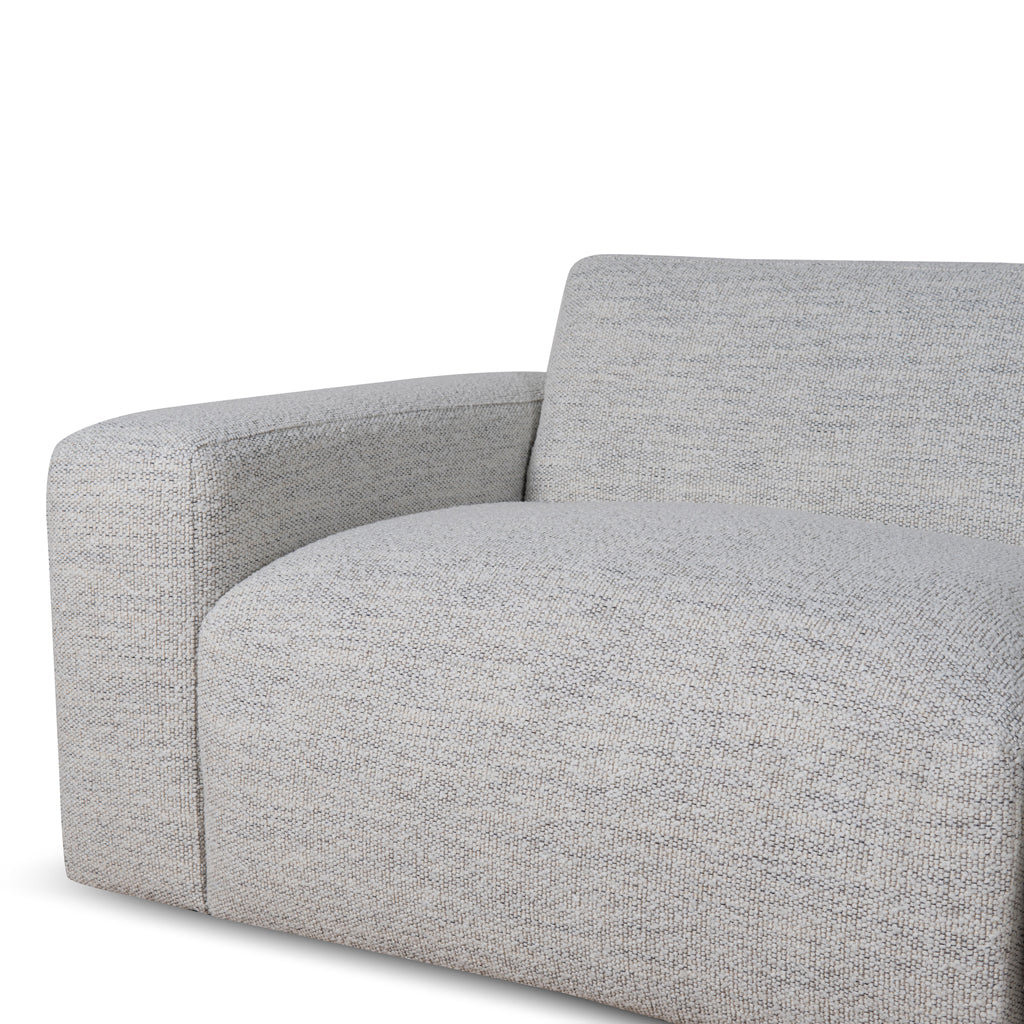 4 Seater Fabric Sofa - Fog Grey - image 6