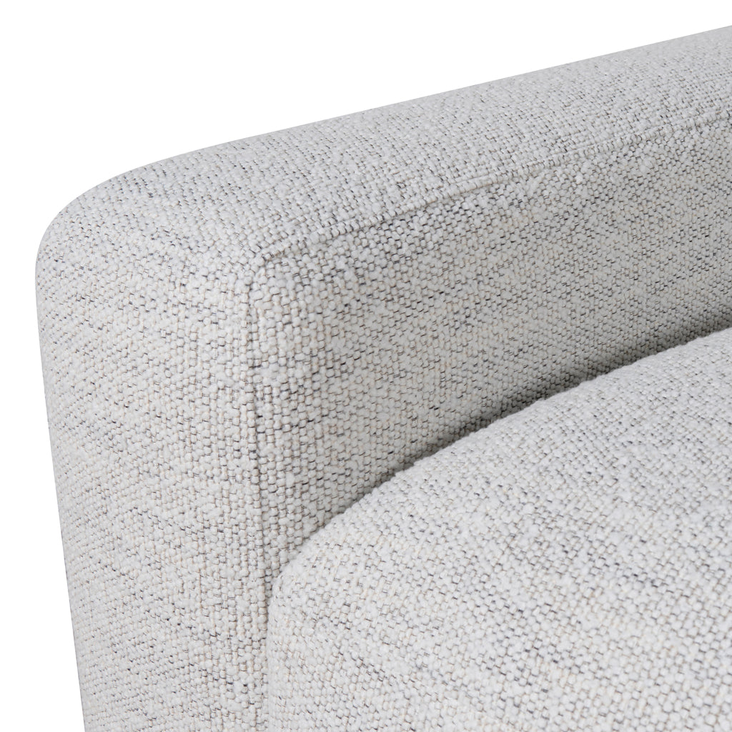4 Seater Fabric Sofa - Fog Grey - image 8