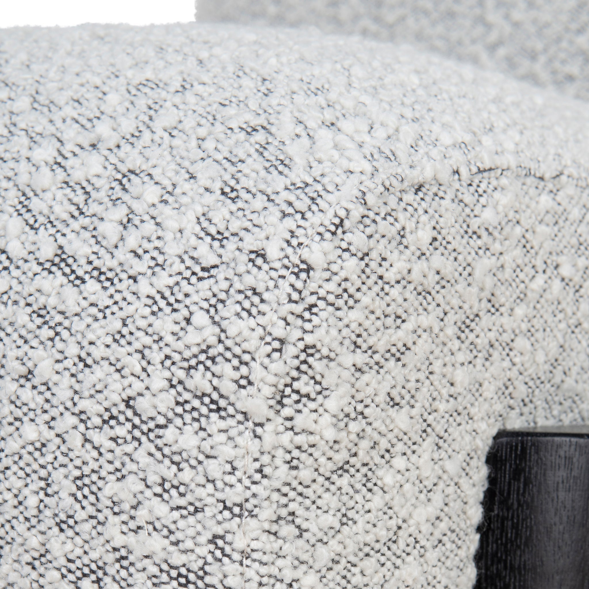 CLC8907-CA Armchair - Charcoal White Boucle