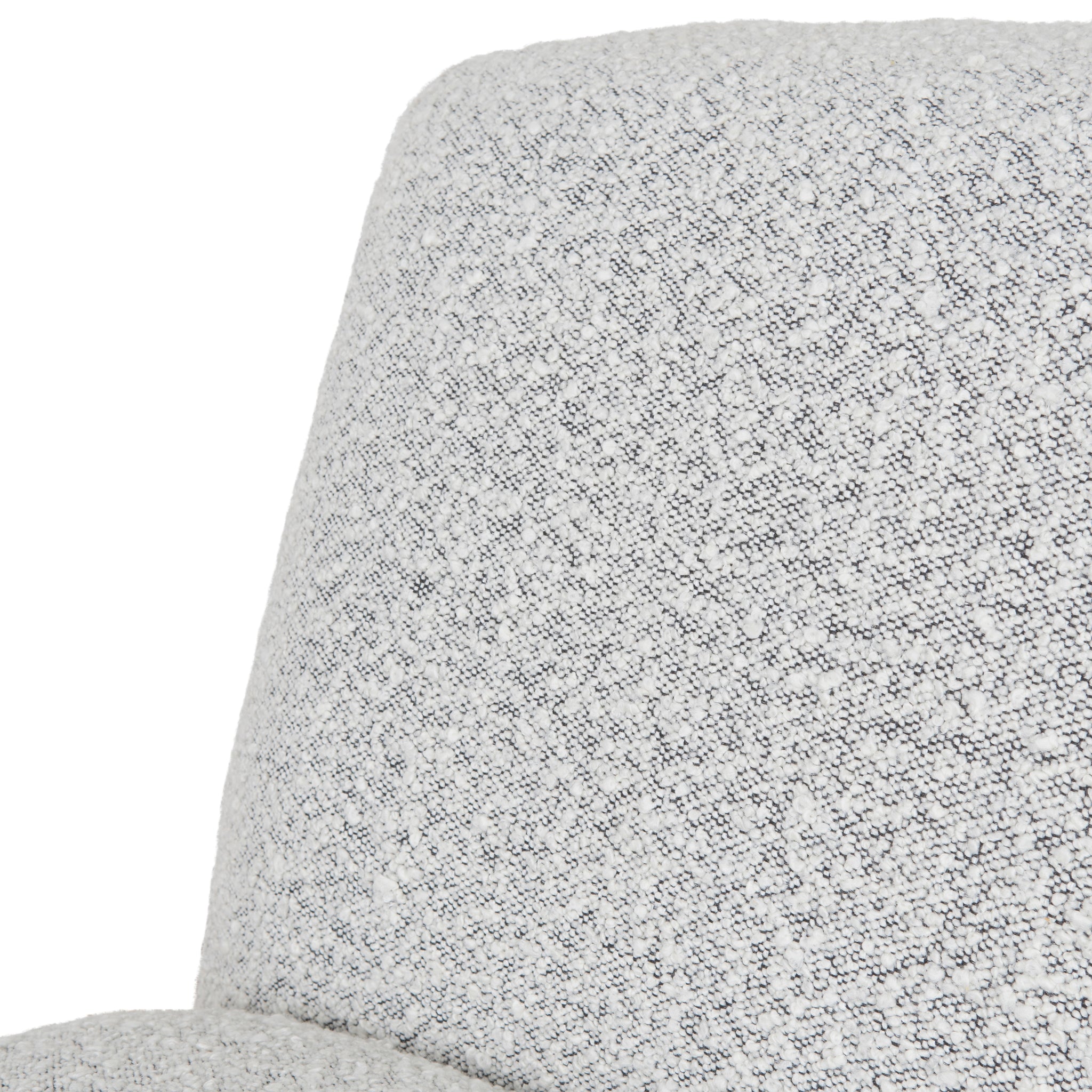 CLC8907-CA Armchair - Charcoal White Boucle