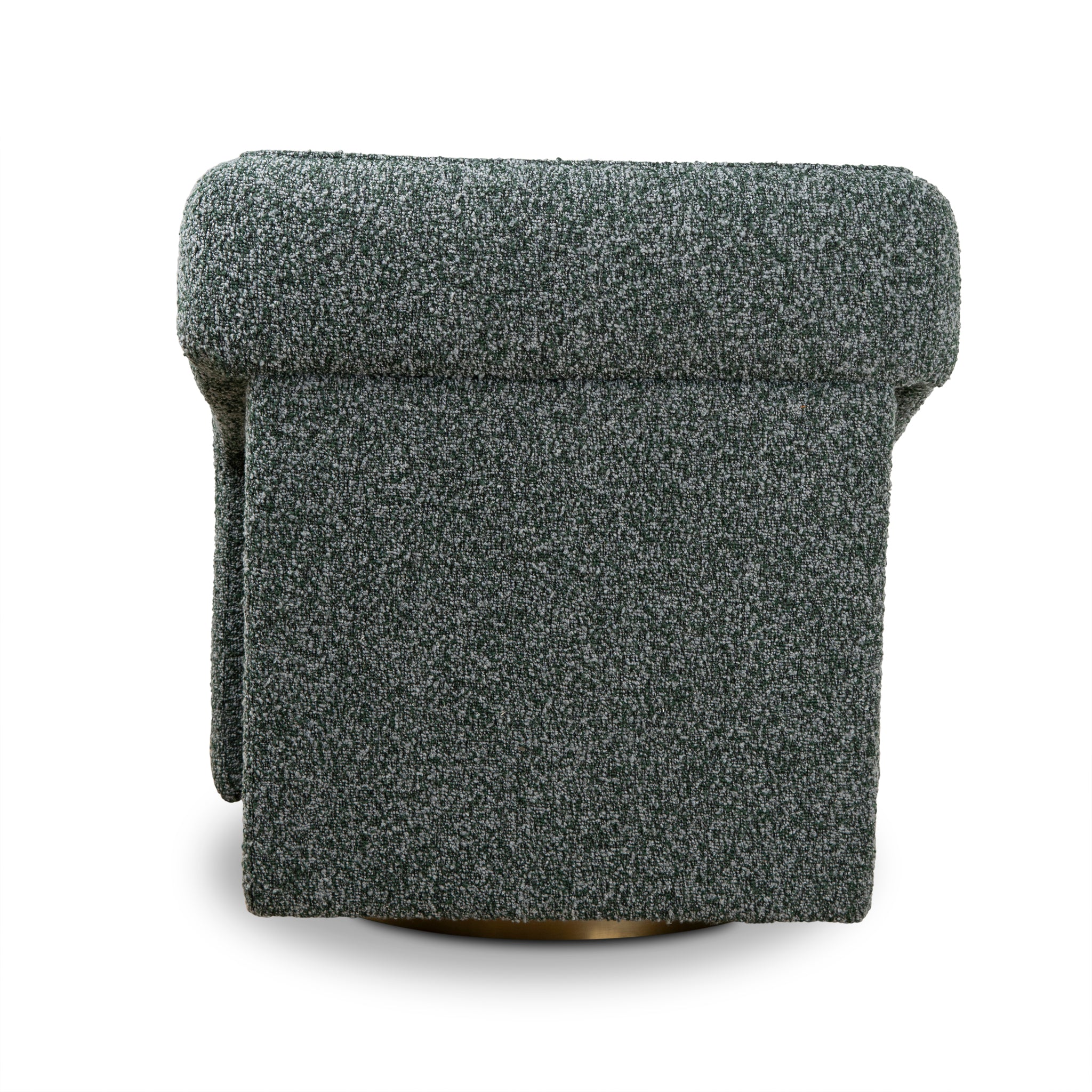 CLC8910-CA Swivel Armchair - Green Boucle