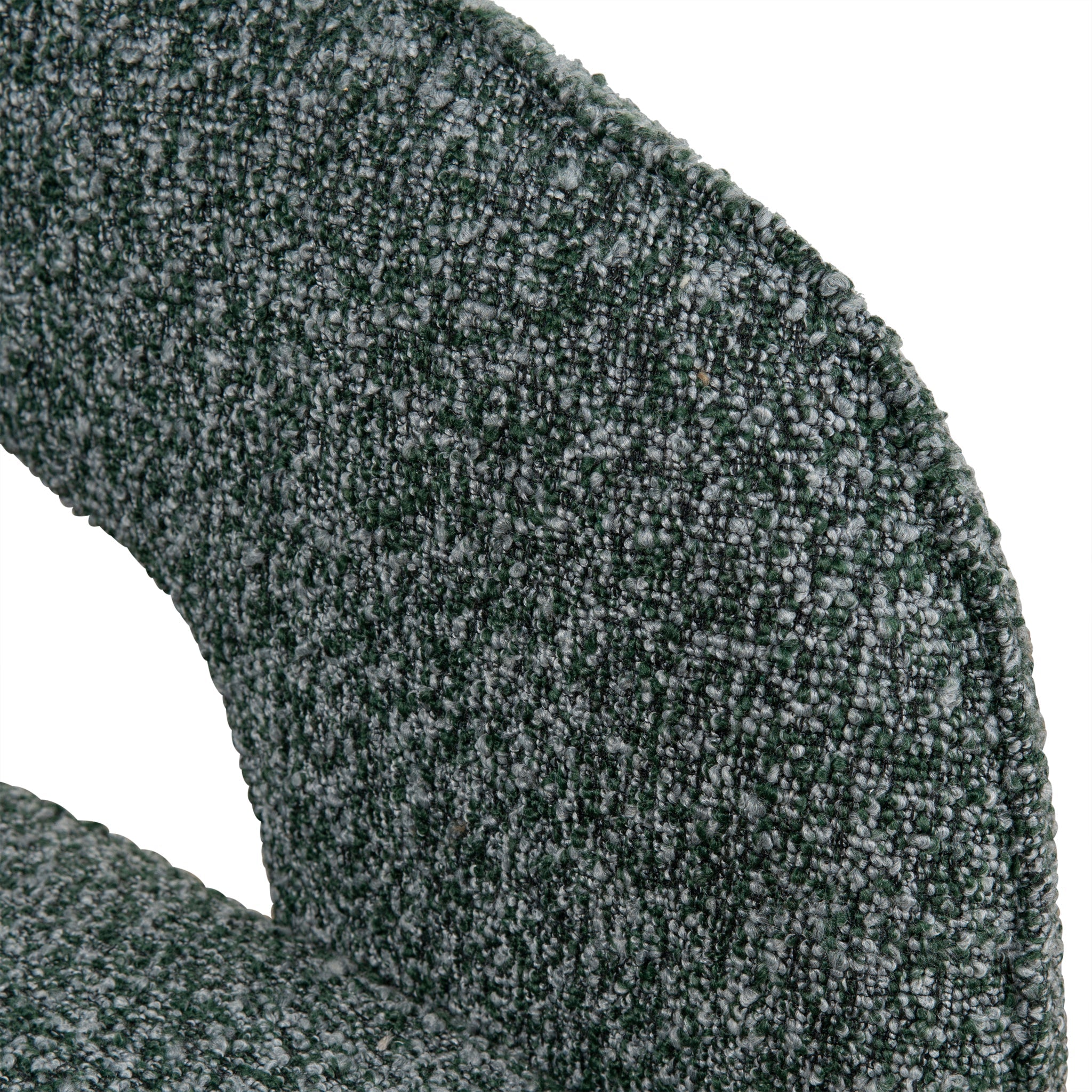 CLC8910-CA Swivel Armchair - Green Boucle