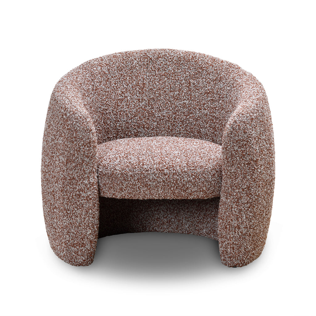 CLC8938-CA Armchair - Rustic Brown Boucle