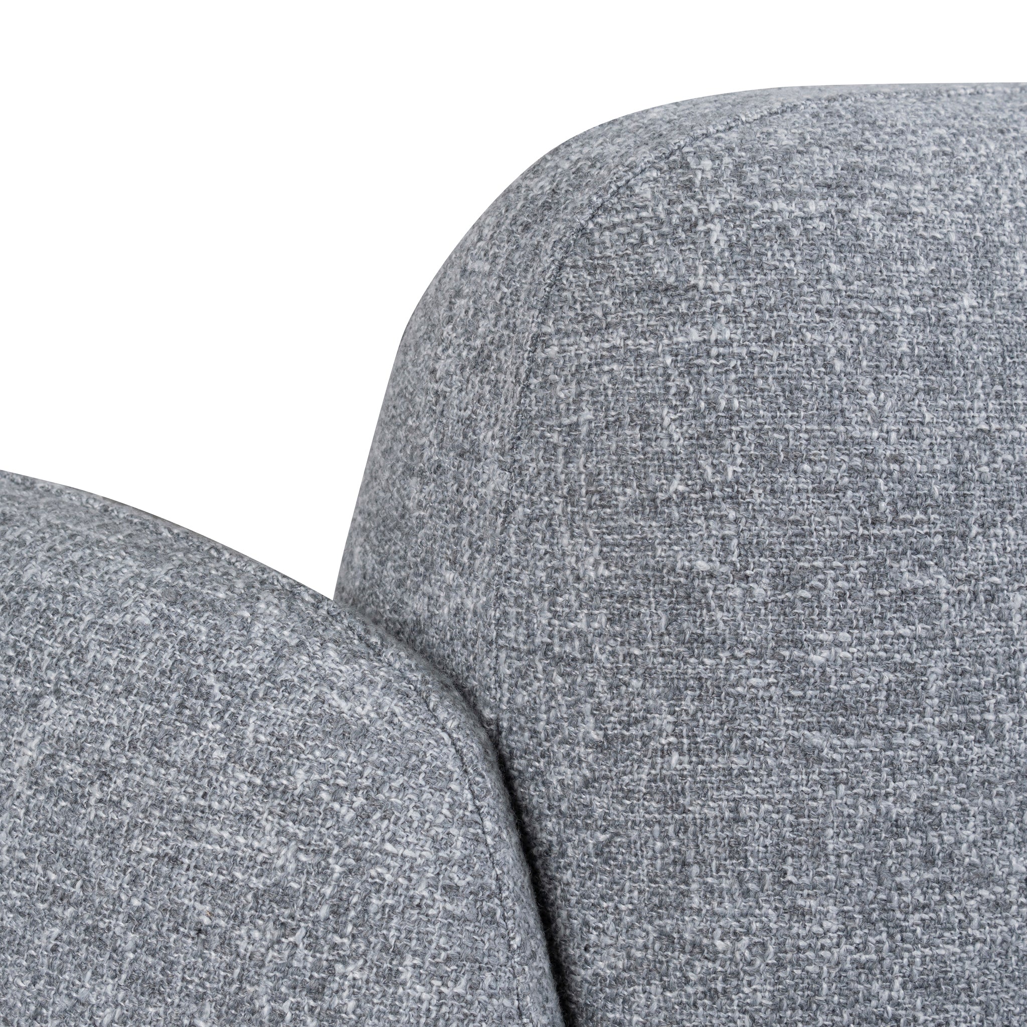 CLC8965-KSO Right Chaise Modular Sofa - Glacier Grey