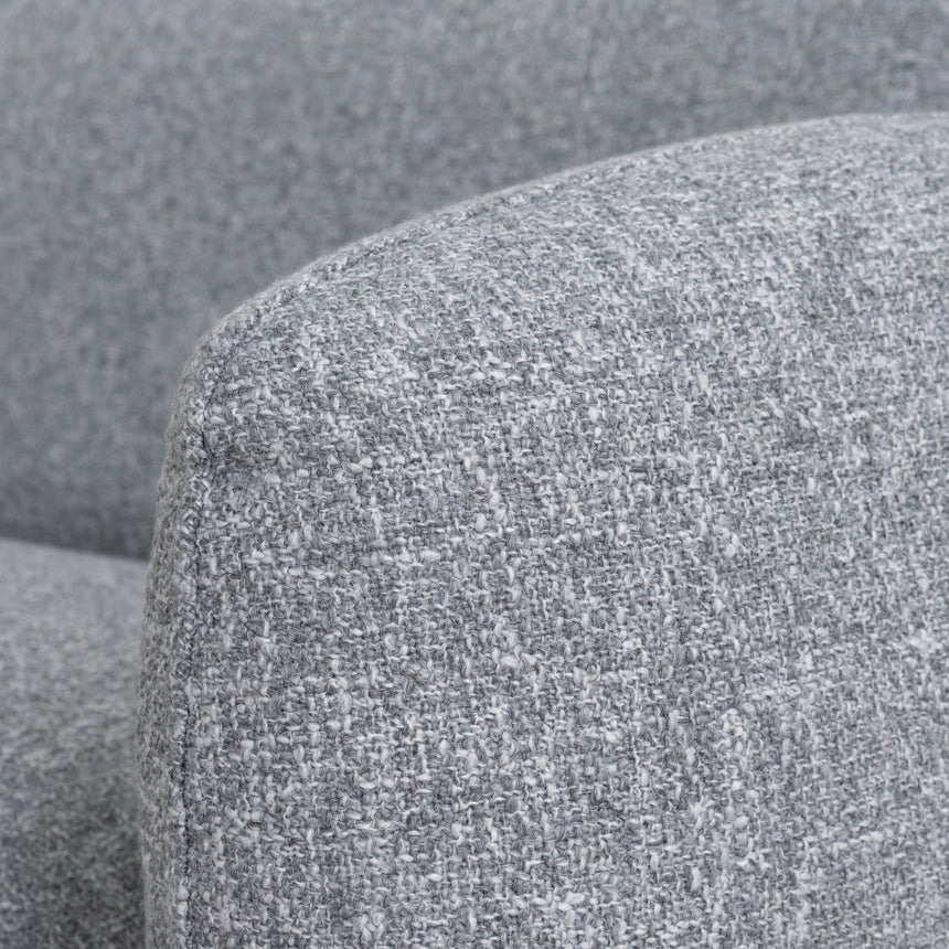 Right Chaise Modular Sofa - Glacier Grey