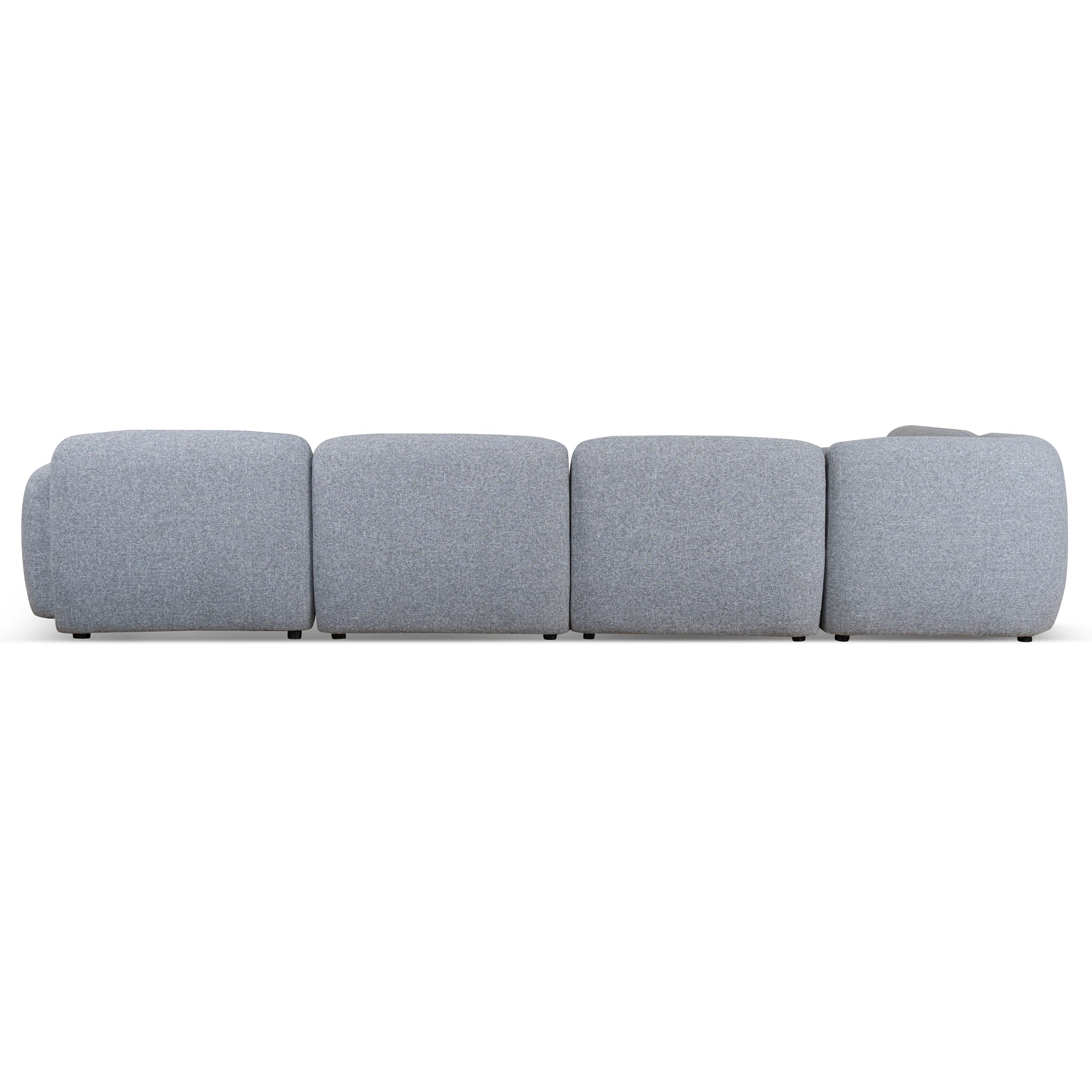CLC8966-KSO Left Chaise Modular Sofa - Glacier Grey