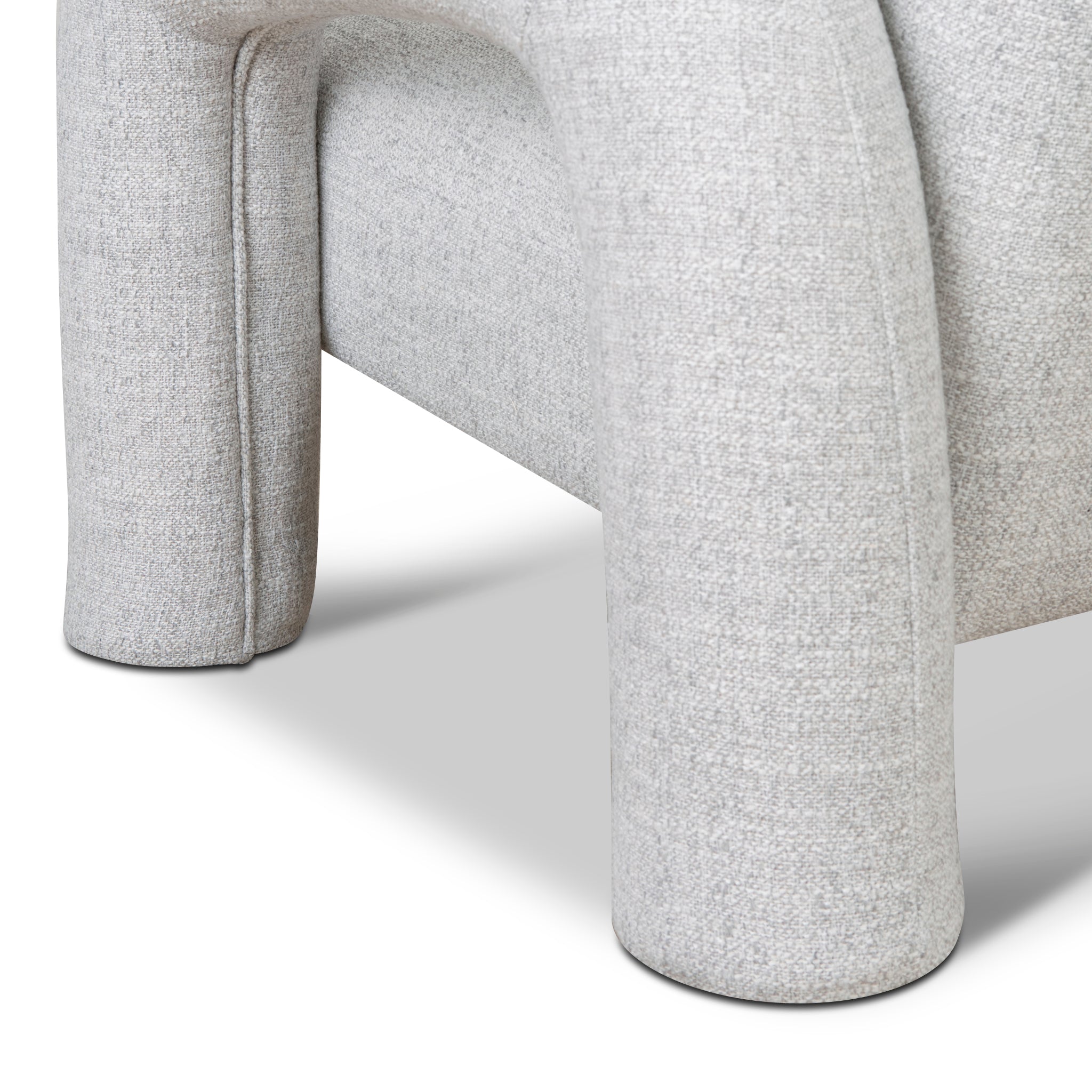CLC8969-KSO Fabric Armchair - Cloud Grey