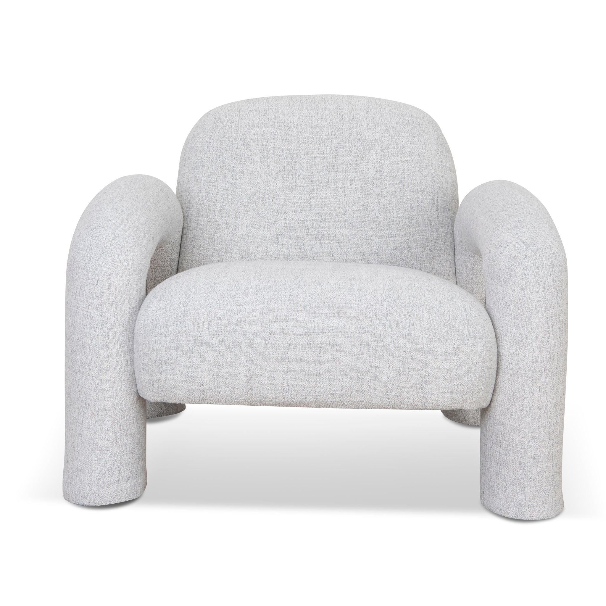 Fabric Armchair - Cloud Grey - image 2