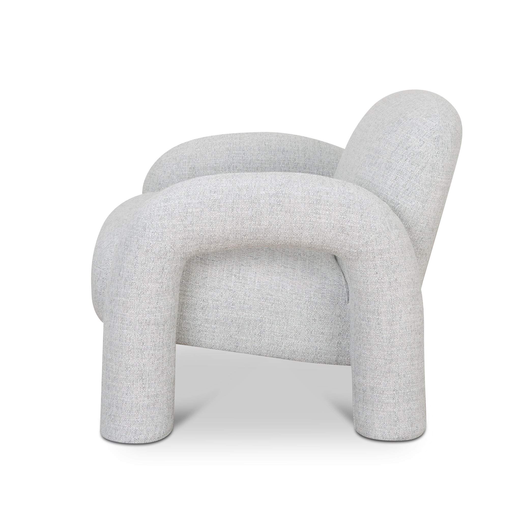 Fabric Armchair - Cloud Grey - image 3